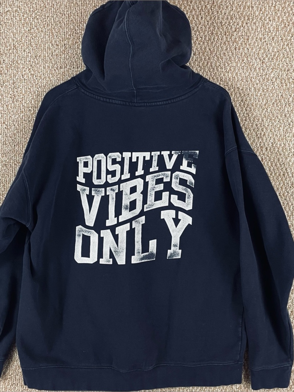 Barstool Sports Sweatshirt Size XL Blue Hoodie Dave Portnoy Good Vibes R1